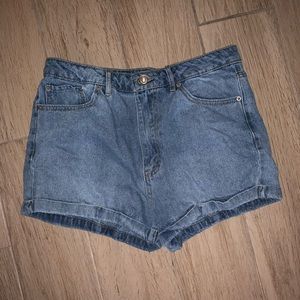 Forever 21 High Waisted Jean Shorts